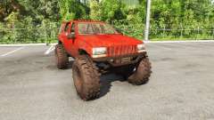 Jeep Grand Cherokee 1994 trail v1.1 для BeamNG Drive