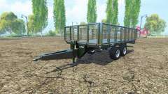 Бортовой прицеп Fliegl для Farming Simulator 2015