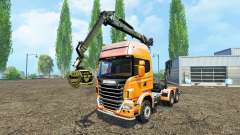 Scania R730 forest для Farming Simulator 2015