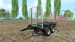 Прицеп сортиментовоз для Farming Simulator 2015