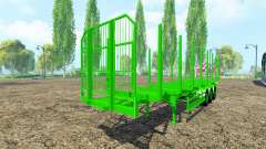 Полуприцеп сортиментовоз Fliegl для Farming Simulator 2015