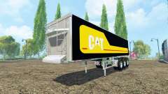 Kroger Agroliner SRB3-35 Caterpillar chrome для Farming Simulator 2015