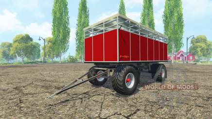 Прицеп для перевозки скота для Farming Simulator 2015