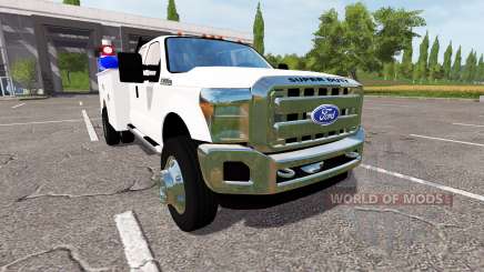 Ford F-550 2013 service для Farming Simulator 2017