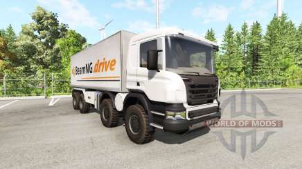 Scania 8x8 heavy utility truck v2.0 для BeamNG Drive