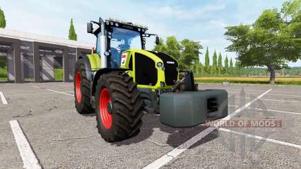 CLAAS Axion 950 v2.1 для Farming Simulator 2017