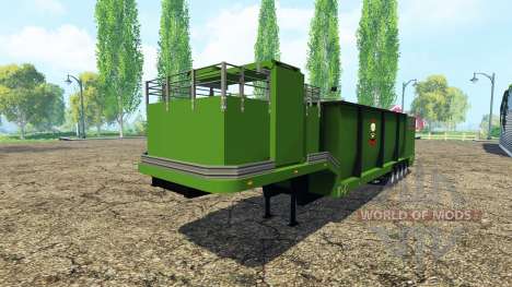 Щепорубительный полуприцеп для Farming Simulator 2015