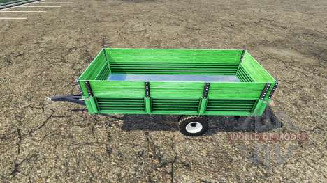 Tractor flatbed trailer для Farming Simulator 2015