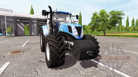New Holland T7.185 для Farming Simulator 2017