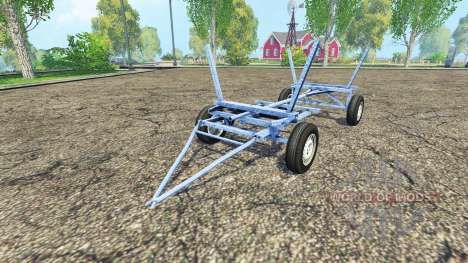 Homemade small trailer для Farming Simulator 2015