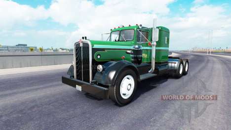 Скин Palmer Trucking LLC на тягач Kenworth 521 для American Truck Simulator