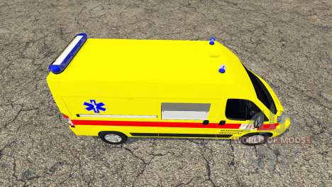 Peugeot Boxer Belgian Ambulance для Farming Simulator 2015