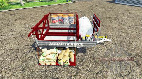 Сервисный прицеп для Farming Simulator 2015