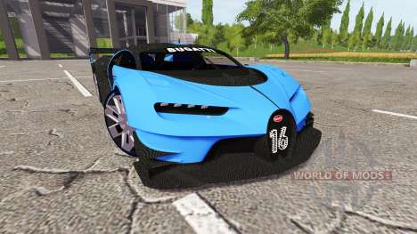 Bugatti Vision Gran Turismo v1.1 для Farming Simulator 2017