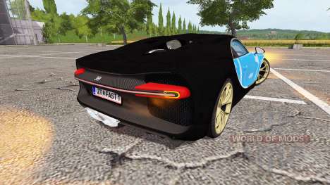 Bugatti Chiron для Farming Simulator 2017