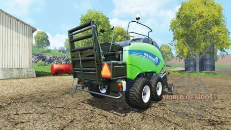 New Holland BigBaler 1290 gras bale v3.0 для Farming Simulator 2015