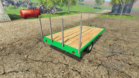 Прицеп для малых тюков v2.0 для Farming Simulator 2015