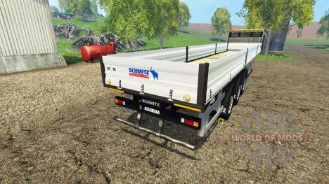 Schmitz Cargobull platform trailer для Farming Simulator 2015