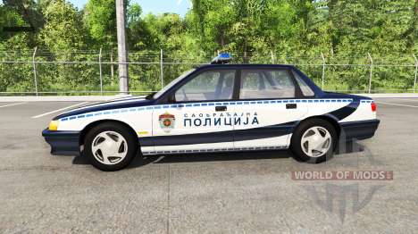 Ibishu Pessima Serbian Police для BeamNG Drive