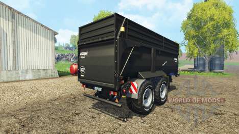 Krampe Bandit 750 black для Farming Simulator 2015