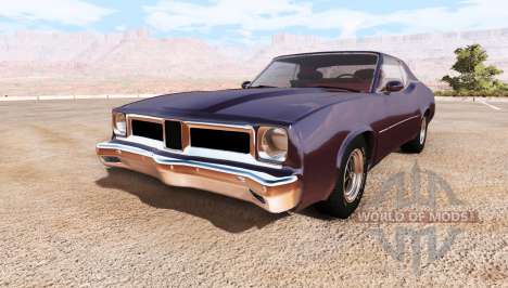 Mercury Cougar 1973 для BeamNG Drive