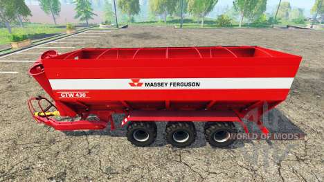 Massey Ferguson GTW 430 для Farming Simulator 2015