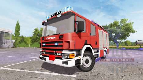Scania 94D 260 Feuerwehr для Farming Simulator 2017