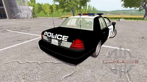 Ford Crown Victoria Police для Farming Simulator 2017