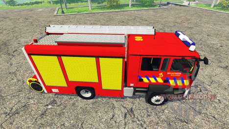 MAN TGM Belgian Fire Department для Farming Simulator 2015