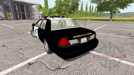 Ford Crown Victoria Police v1.1 для Farming Simulator 2017
