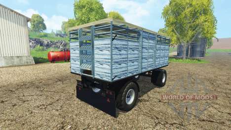 Прицеп для перевозки скота v3.0 для Farming Simulator 2015