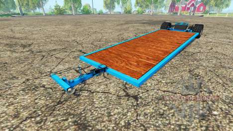 Low platform trailer v3.0 для Farming Simulator 2015