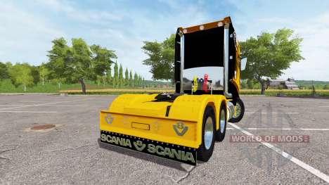 Scania R1000 Caterpillar для Farming Simulator 2017