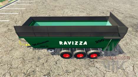 Ravizza Millenium 7200 v2.0 для Farming Simulator 2015