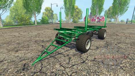 Zaccaria wood trailer для Farming Simulator 2015