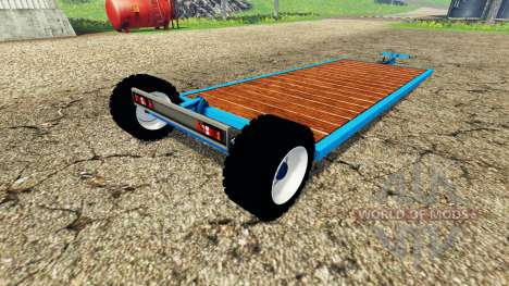 Low platform trailer v2.0 для Farming Simulator 2015