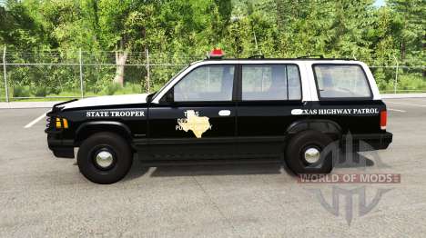 Gavril Roamer texas highway patrol для BeamNG Drive