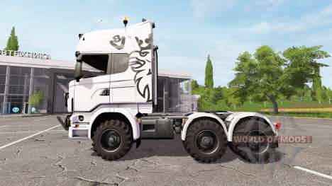 Scania R730 agro v2.0 для Farming Simulator 2017