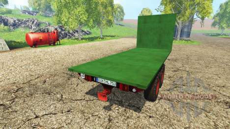 Eigenbau Ballenwagen для Farming Simulator 2015