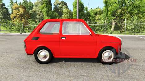 Fiat 126p v4.0 для BeamNG Drive