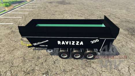 Ravizza Millenium 7200 v1.3 для Farming Simulator 2015