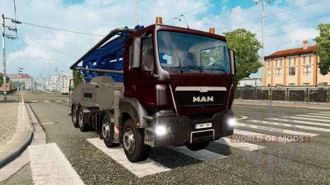 Сборник грузового транспорта для трафика v2.1 для Euro Truck Simulator 2