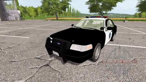 Ford Crown Victoria Police v1.1 для Farming Simulator 2017
