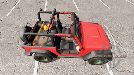 Jeep Wrangler для Farming Simulator 2017