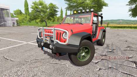 Jeep Wrangler для Farming Simulator 2017