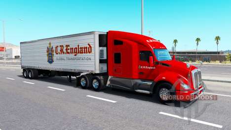 Скины для грузового трафика v1.0.2 для American Truck Simulator