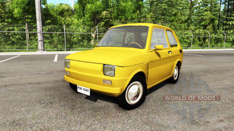 Fiat 126p v3.0 для BeamNG Drive