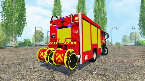 MAN TGM Belgian Fire Department для Farming Simulator 2015