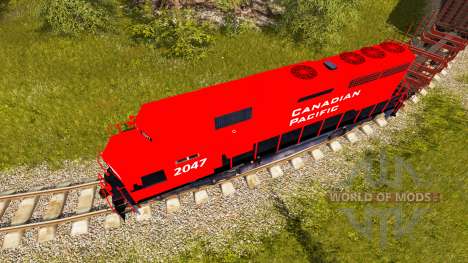 Canadian Pacific Train для Farming Simulator 2017