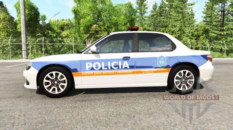 Hirochi Sunburst Buenos Aires Police для BeamNG Drive